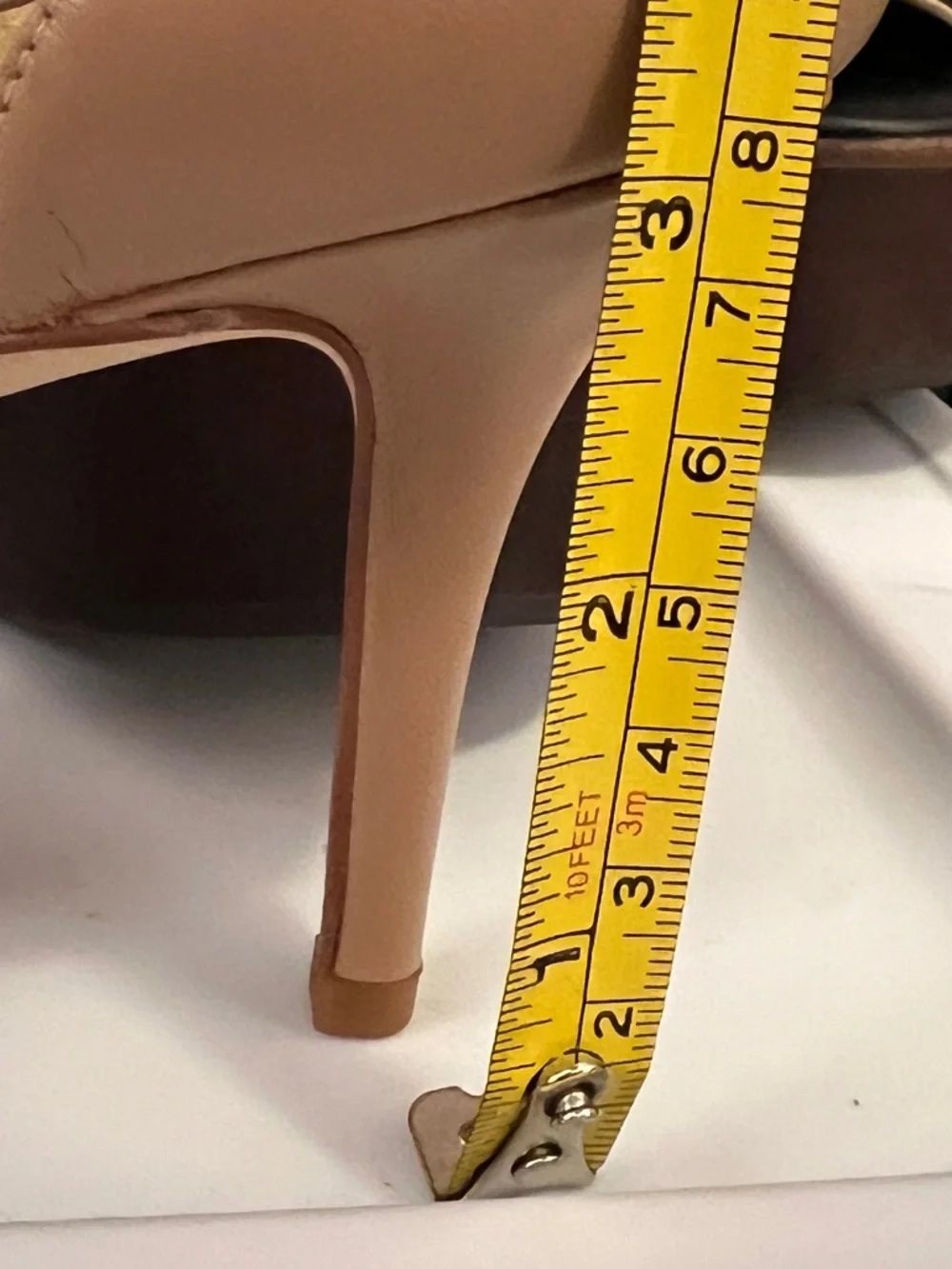 NWOB Nude Ankle-Strap Stiletto Sandal - Heel - Picture 11 of 11
